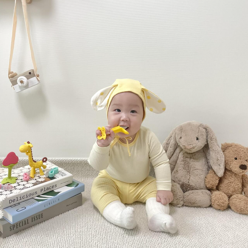 앙쥬 아기 치발기 바나나 딸기 기린 이미지 8