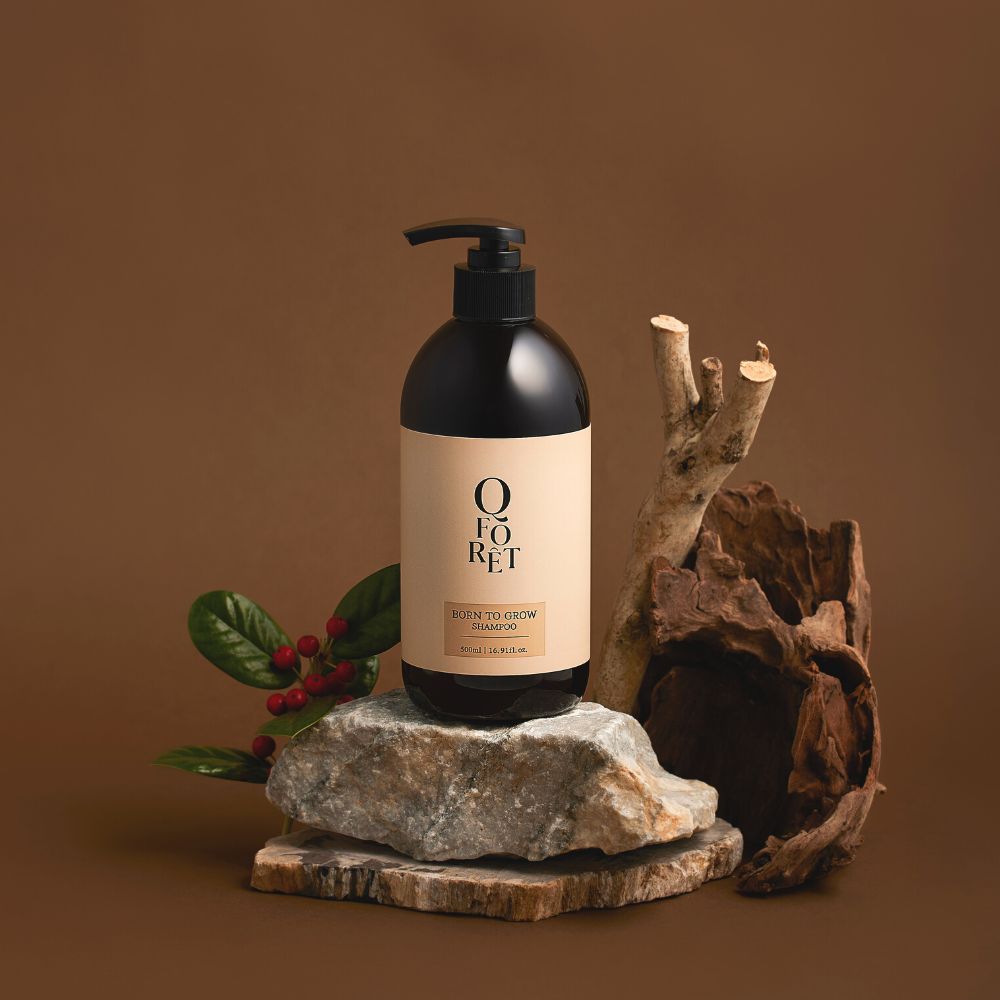 큐포레 샴푸 탈모 두피케어 약산성 아로마틱우디, 500ml, 2개 - 상세 이미지 5