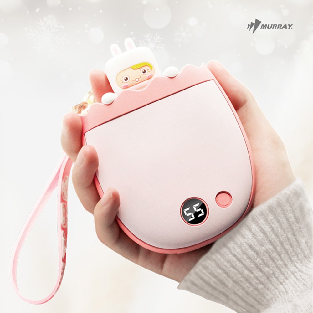 전기 핫팩 듀얼 미니 휴대용 usb 충전식 손난로 키링 손날로 1+1 - 상세 이미지 5