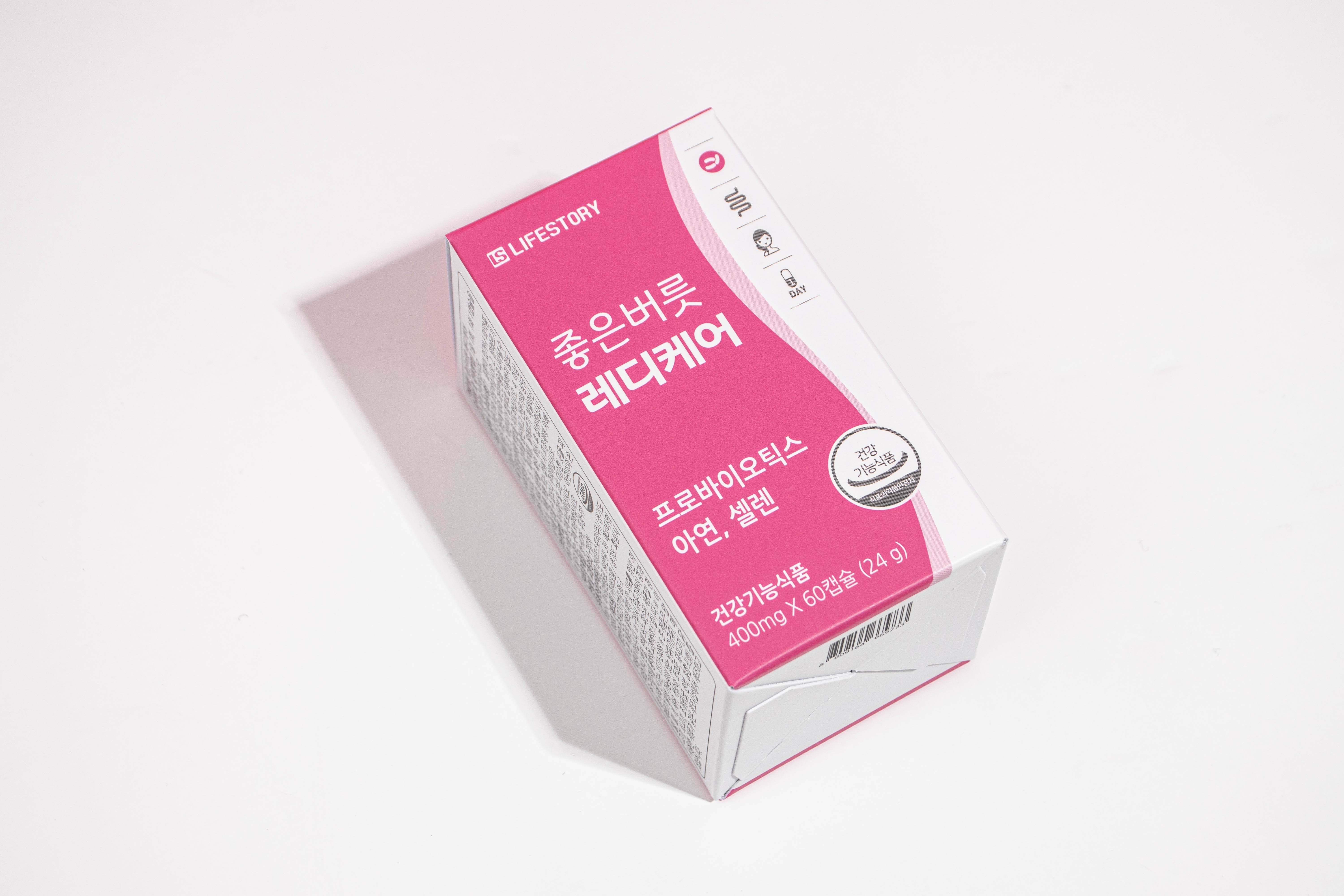 좋은버릇 레디케어 질 유래 유산균 60캡슐 여성 임산부