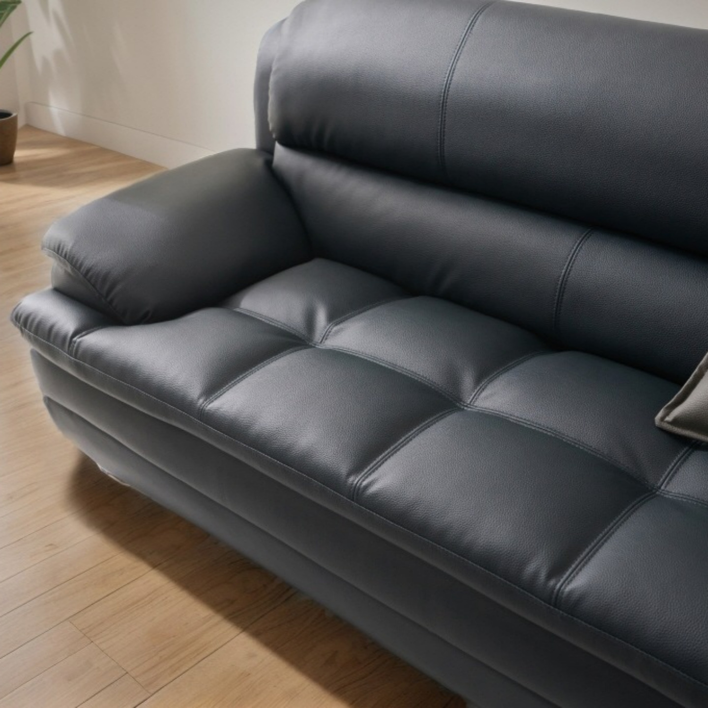 가구본 다프네 넓은쇼파 3인가죽소파