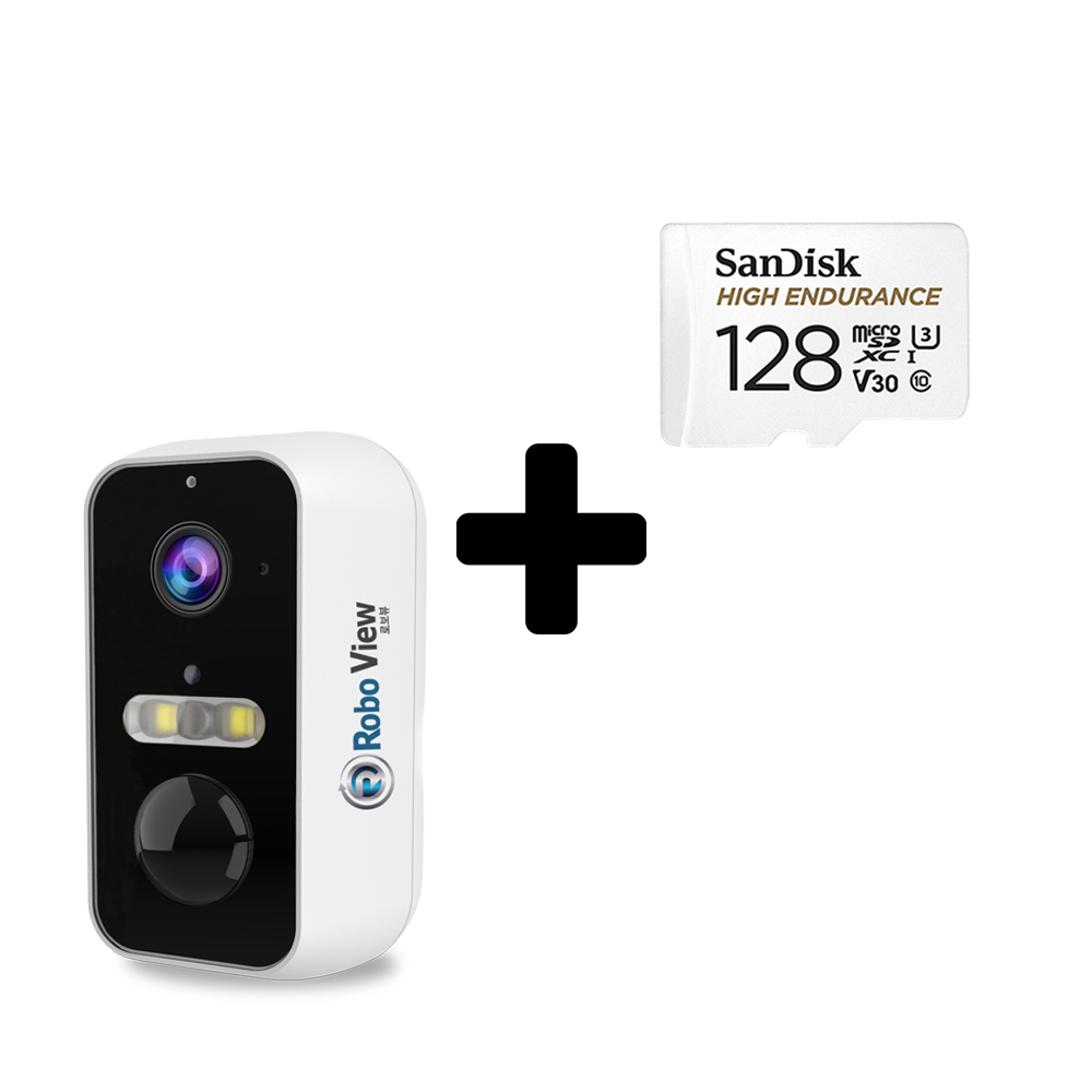 글로벌아이넷 로보뷰S5 홈 IP 카메라 CCTV 무선 배터리 500만화소 128GB - 메인 이미지