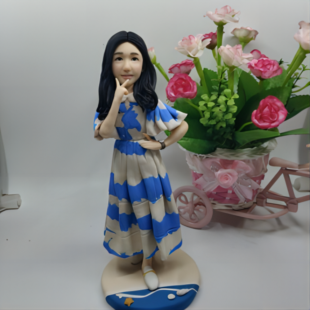 개인 피규어 제작 3D 피규어 주문제작 기념일 결혼식 선물 15cm - 상세 이미지 3