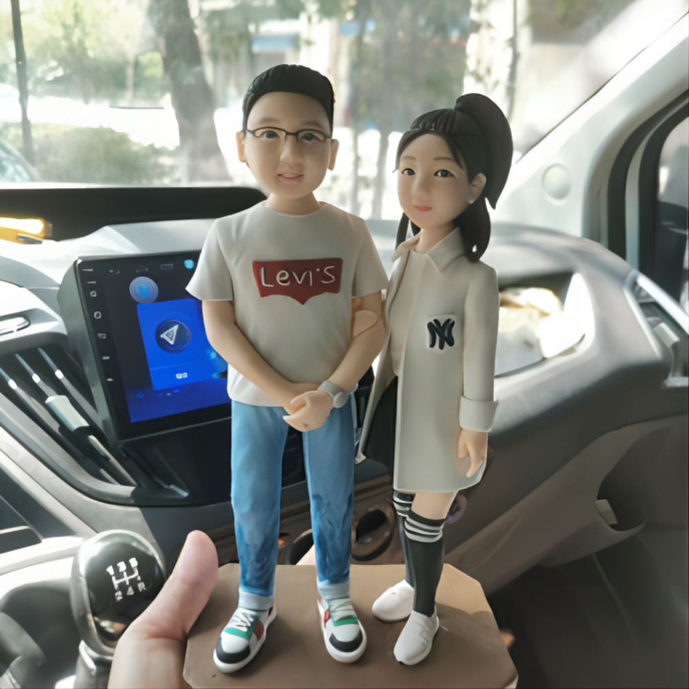 개인 피규어 제작 3D 피규어 주문제작 기념일 결혼식 선물 15cm - 상세 이미지 4