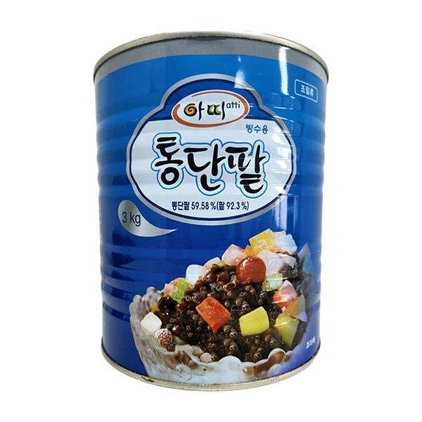 아띠 통통단팥 3kg 팥 통단팥 빙수용