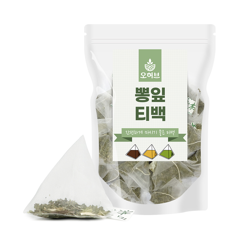 뽕잎차 삼각티백차 100개 식수대용 - 메인 이미지