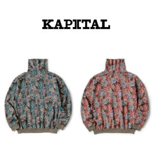 캐피탈 KAPITAL 고블랑 천축 하이넥롱 T 2색 착용 후기 | 사이즈/핏 총정리 - 상품 이미지 1