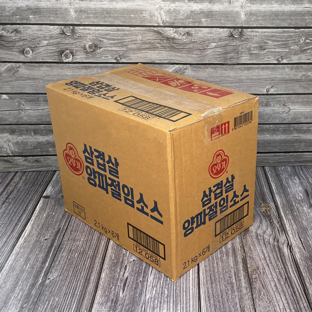 오뚜기 삼겹살양파절임소스 업소용 2.1kg x 6개 - 상세 이미지 5