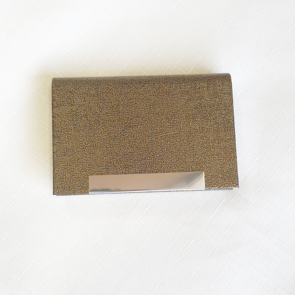 스틸 명함케이스 지갑 이니셜 각인 남자 여자 명함지갑