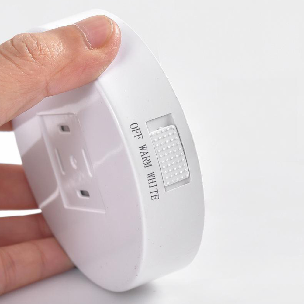1+1 무타공 루밍 무선 LED 센서등 쿨화이트 화장실 신발장 현관문 충전식
