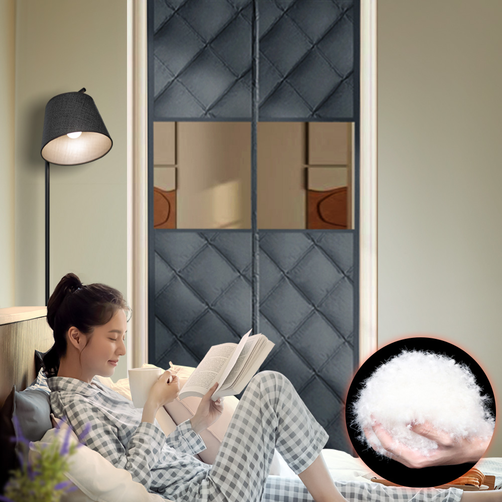 자석형 3중 패딩 난방커튼 현관 바람막이 외풍차단 방풍비닐 붙이는 방한커튼