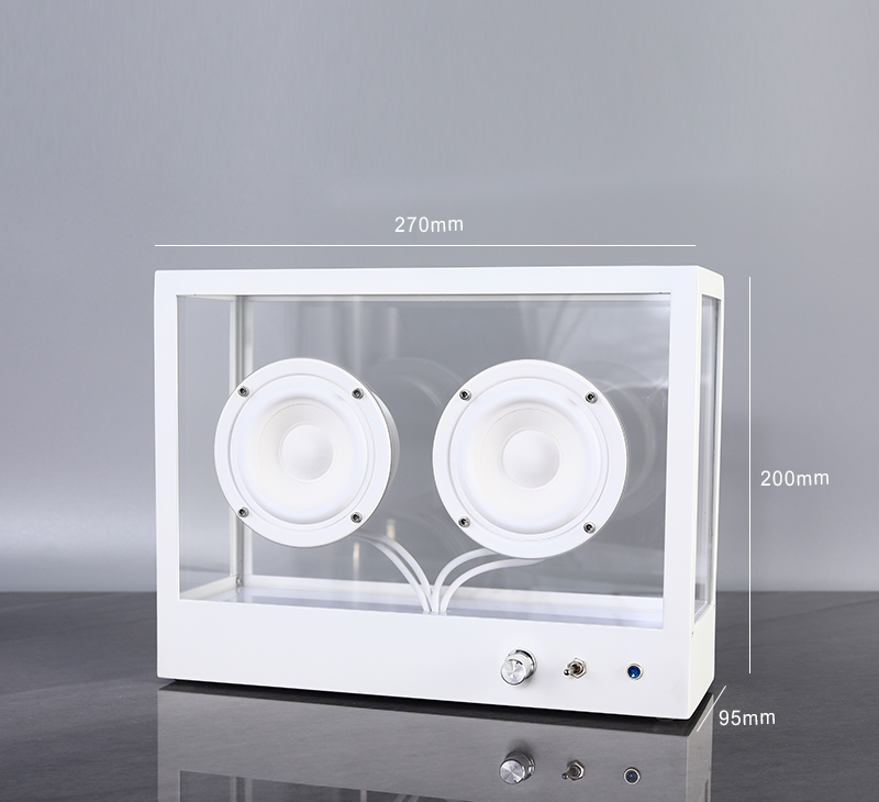 투명스피커 거실 감성 스피커 인테리어 블루투스 스피커 s 화이트 이미지 3