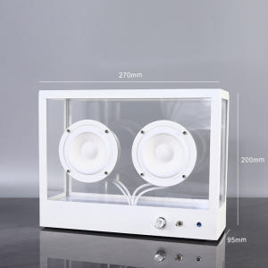 투명스피커 거실 감성 스피커 인테리어 블루투스 스피커 s 화이트 개봉기 | 실사용 후기 - 상품 이미지 3