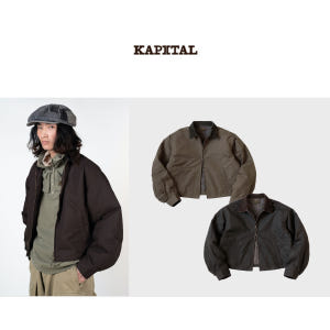 캐피탈 KAPITAL 코튼 오일코팅 드리즐러JKT 재킷 2색 자켓 착용 후기 | 사이즈/핏 총정리 - 상품 이미지 1