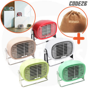 코드26 온풍기 팬히터 미니 PTC 전기 절약 단일컬 개봉기 | 실사용 후기 - 상품 이미지 1