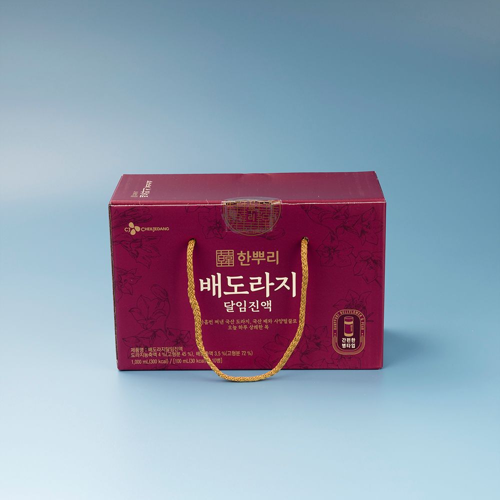 CJ 한뿌리 배도라지 100mlx10 병 이미지 2