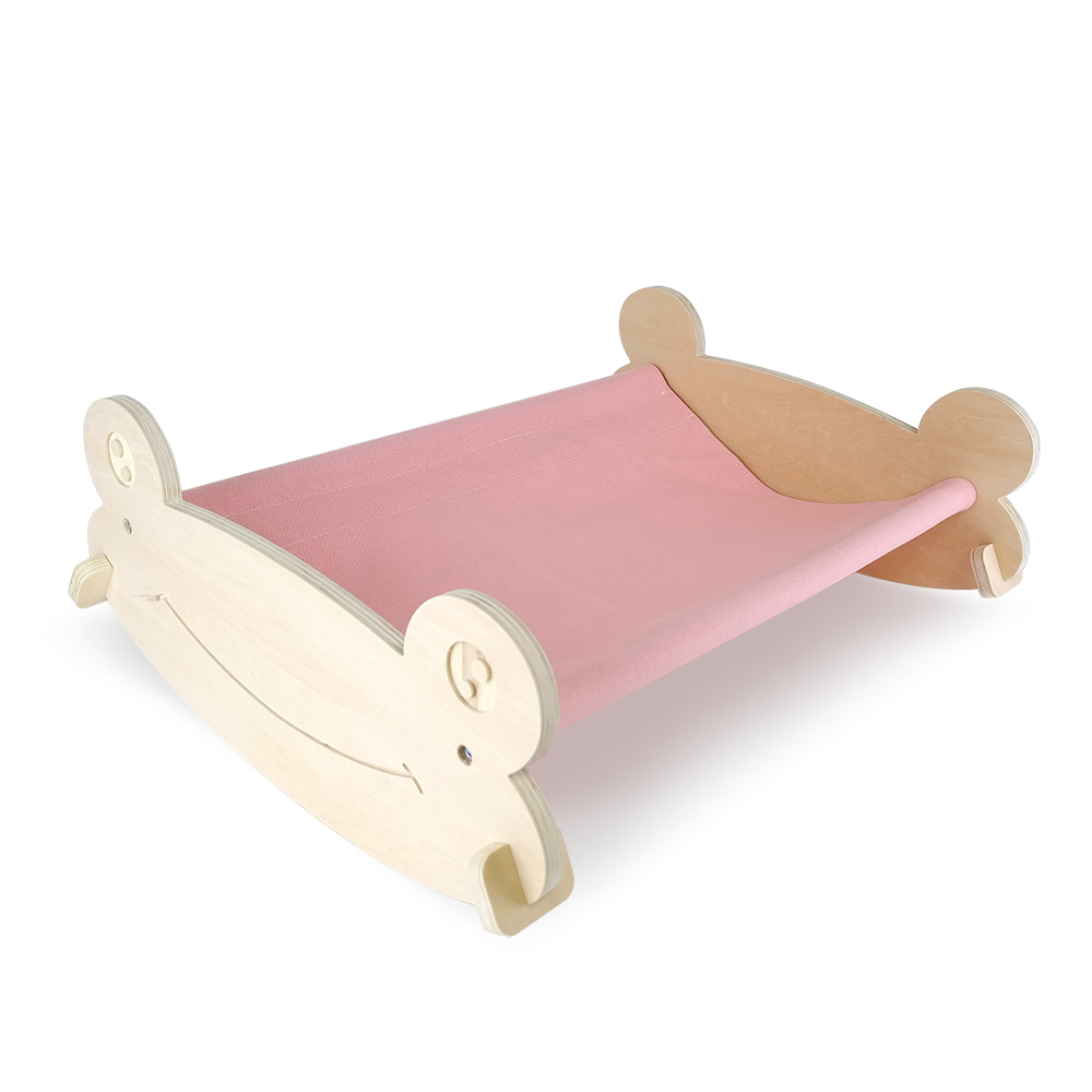 나마스펫 개구리 흔들 원목 고양이 해먹 애견 방석 강아지 소파