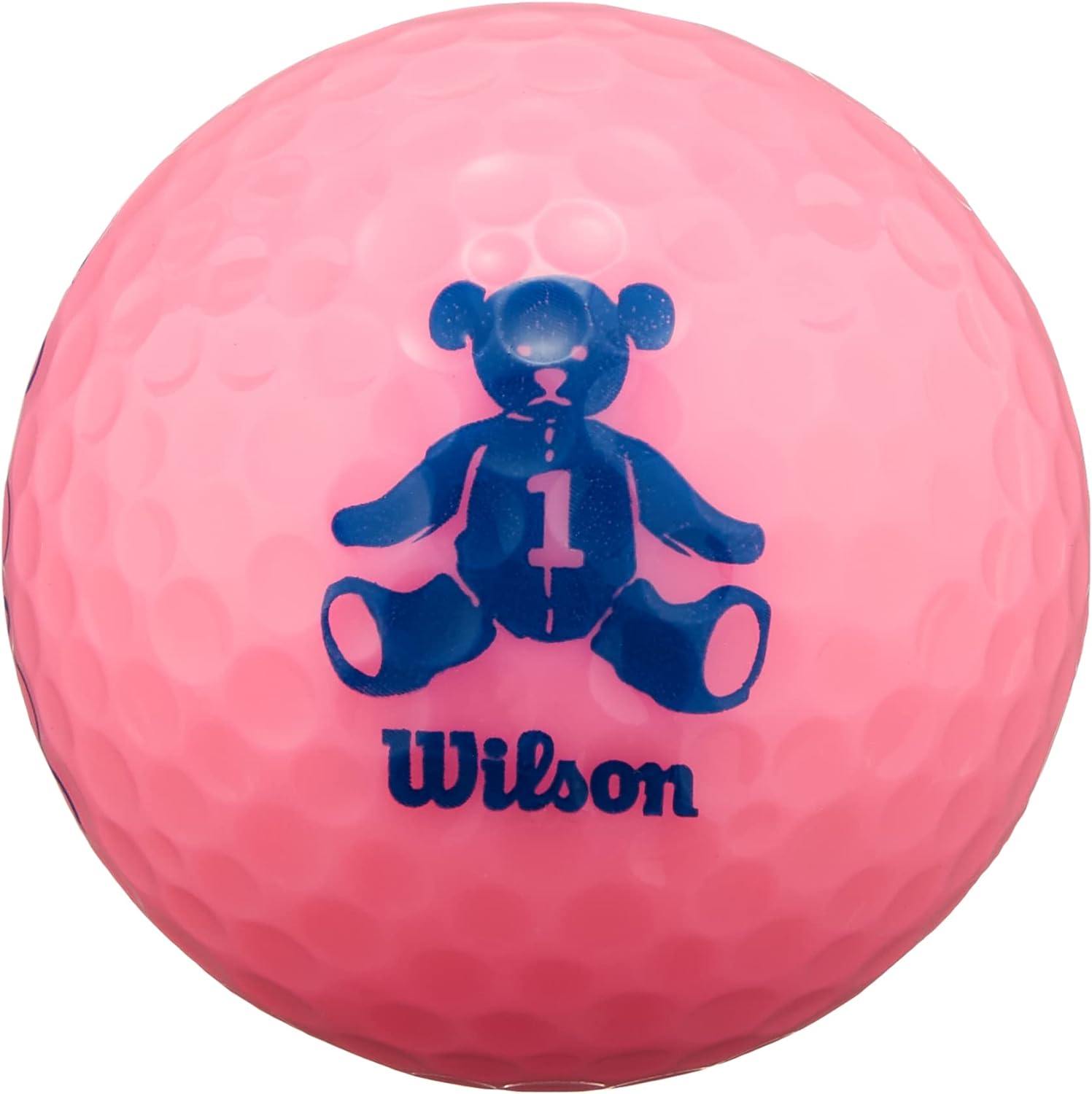 Wilson (윌슨) 골프공 BEAR4 더즌 12개 귀여운 여성용 - 상세 이미지 2