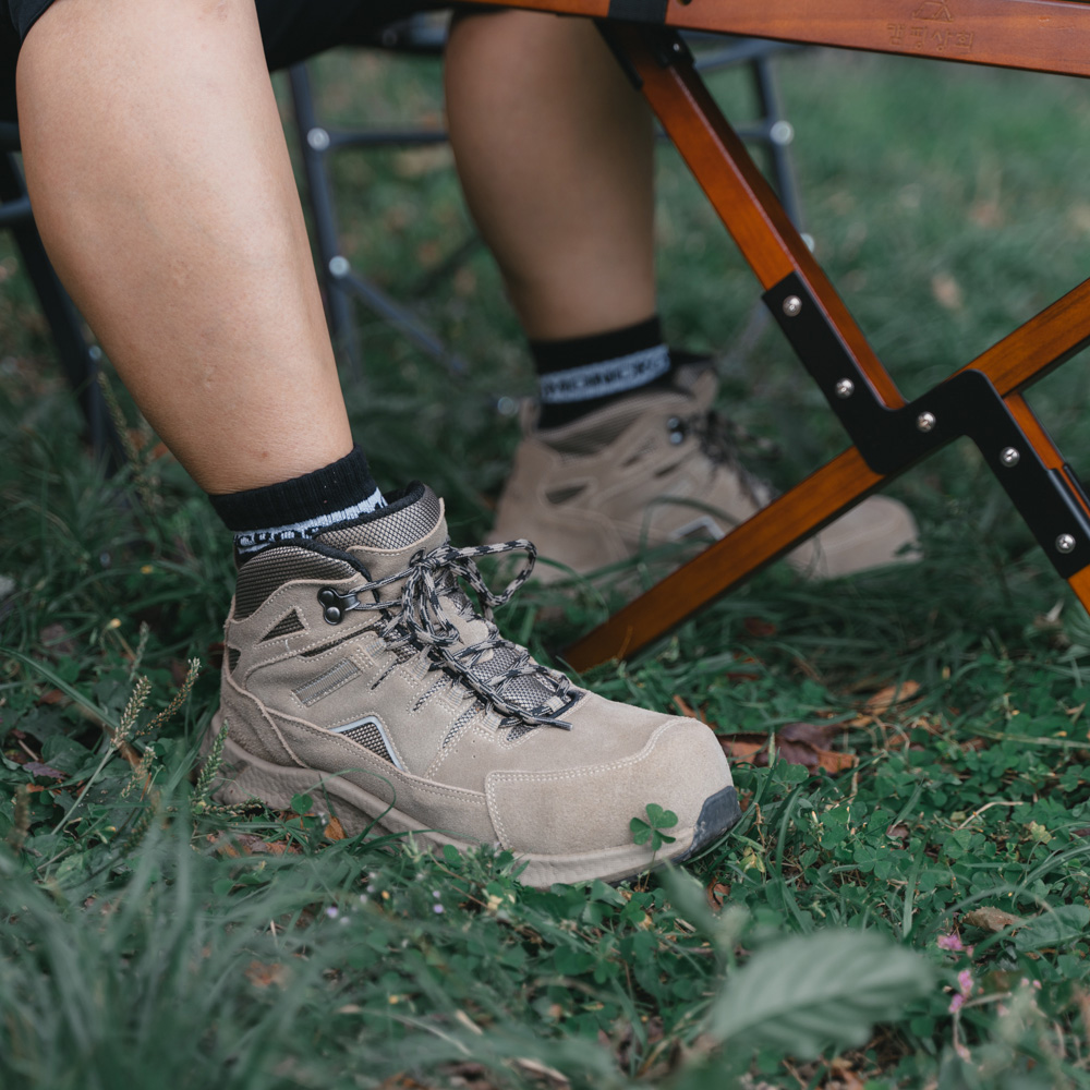 몽크로스 자이툰5끈(스테이) 방수 절연 안전화 작업화