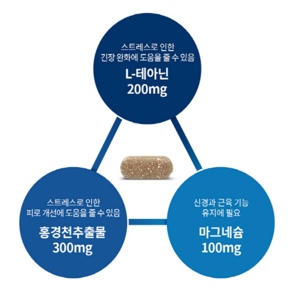 테아닌 엘테아닌 홍경천추출물 로사빈 긴장완화 세로토닌 이미지 4