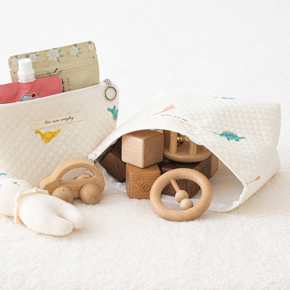 마롤로뜨 방수 기저귀 파우치 화장품 가방 다용도 주머니 S(21x13)