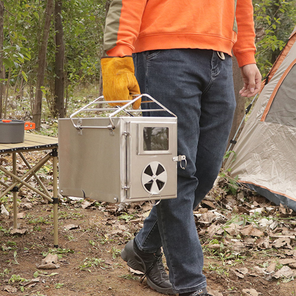 캠핑 화목난로 펠렛 난로 스토브 미니 불멍