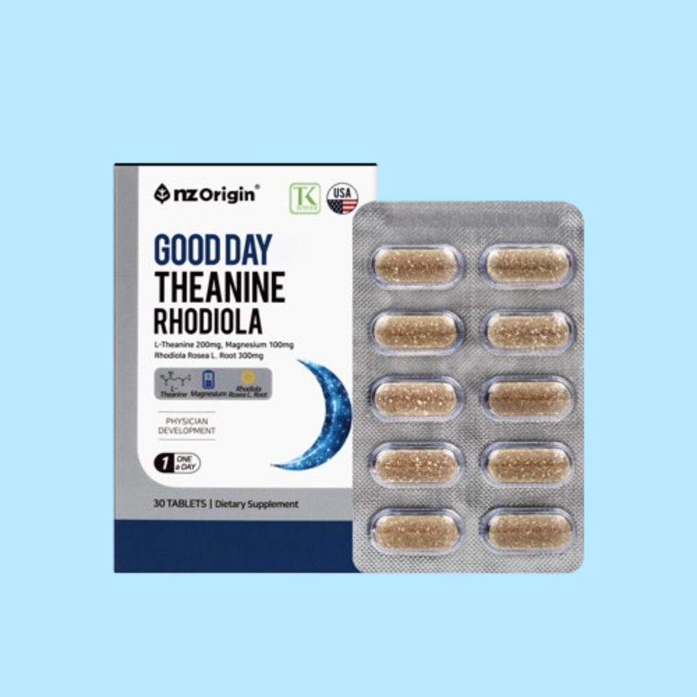 테아닌 엘테아닌 홍경천추출물 로사빈 긴장완화 세로토닌 제품 이미지