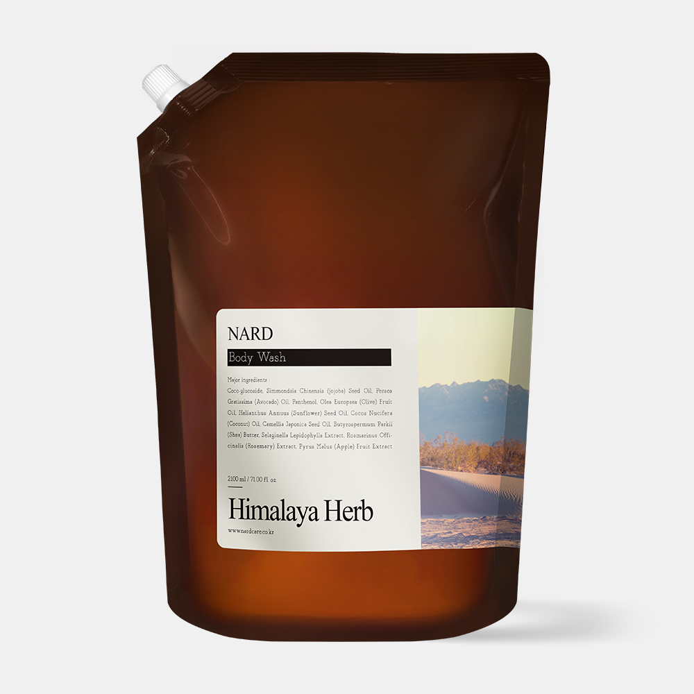 나드 리프레쉬 퍼퓸드 샴푸 2.1L 리필형 프레쉬라벤더 향 대용량 올인원 저자극 약산성