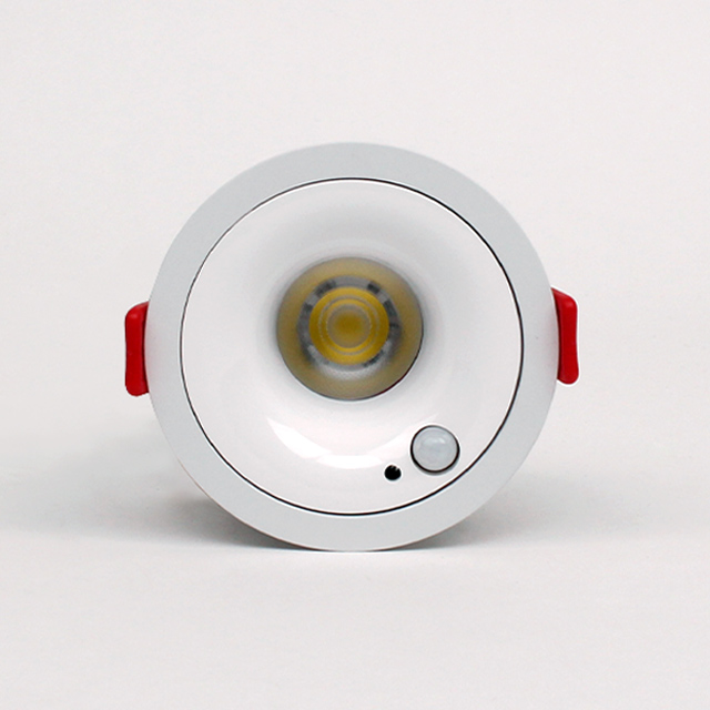 LED 매입 센서등 에코로얀 7.4cm(3인치) COB 10W 움푹 다운라이트 플리커프리 매립등 현관 복도 - 상세 이미지 5