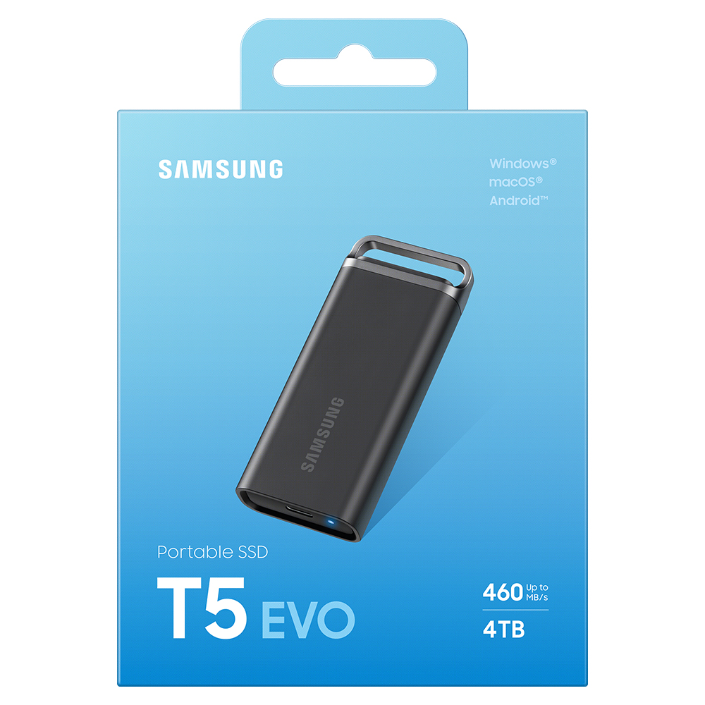 삼성전자 삼성 외장SSD T5 EVO 4TB, 블랙 - 상세 이미지 5