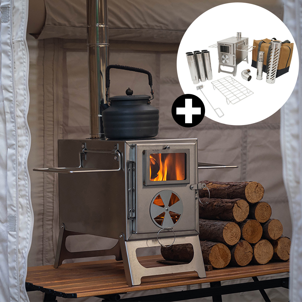 캠핑 화목난로 펠렛 난로 스토브 미니 불멍