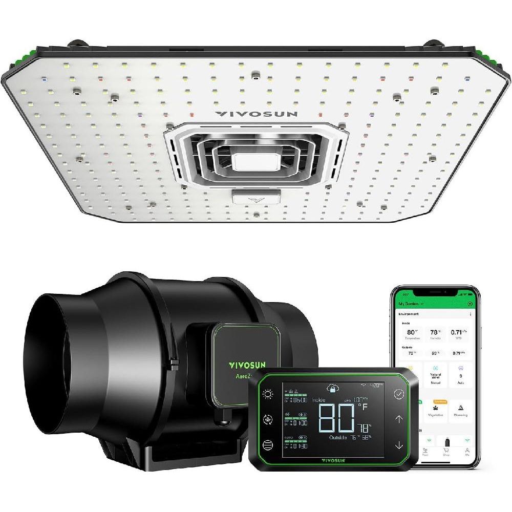 VIVOSUN AeroLight A100 핵심 기능