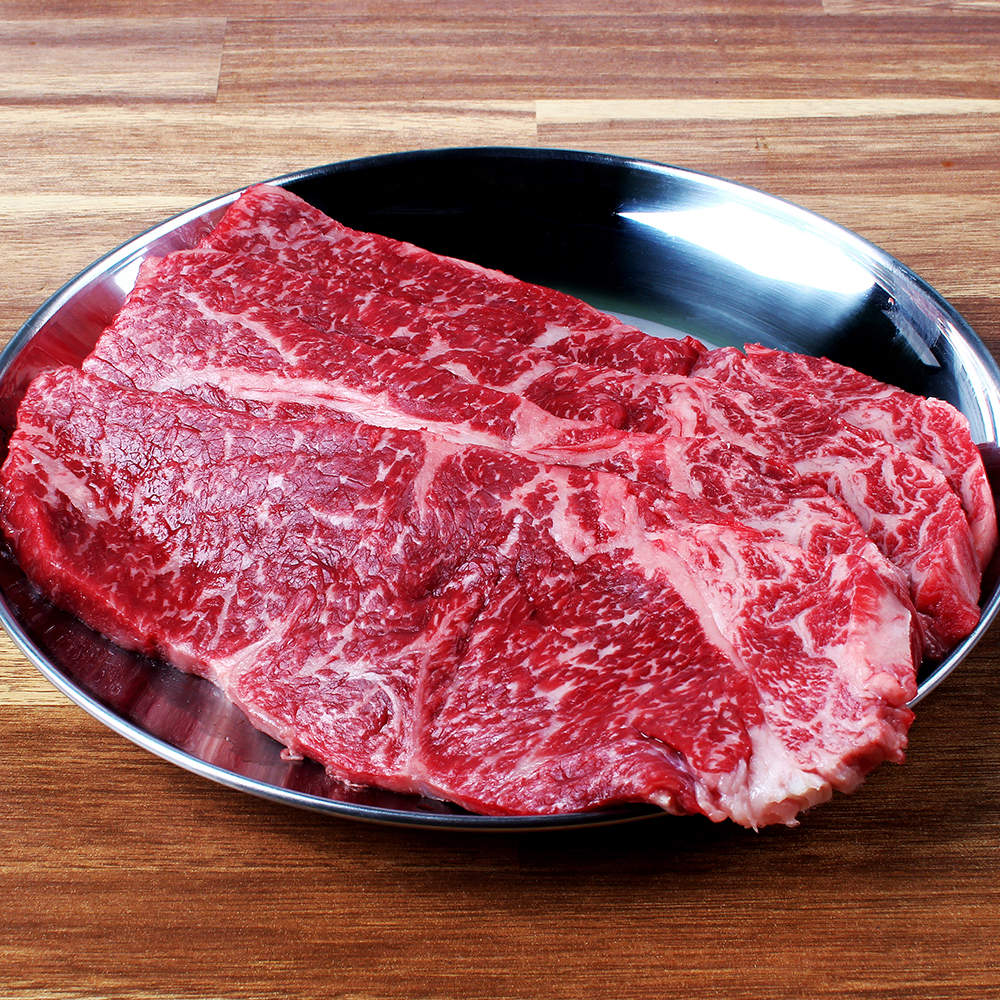 ++1등급 투뿔 한우 등심 특수부위 구이용 세트 이모카세 소고기 모듬 선물 800g