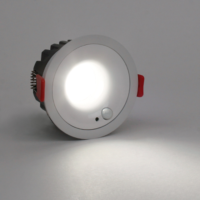 LED 매입 센서등 에코로얀 7.4cm(3인치) COB 10W 움푹 다운라이트 플리커프리 매립등 현관 복도 - 상세 이미지 2