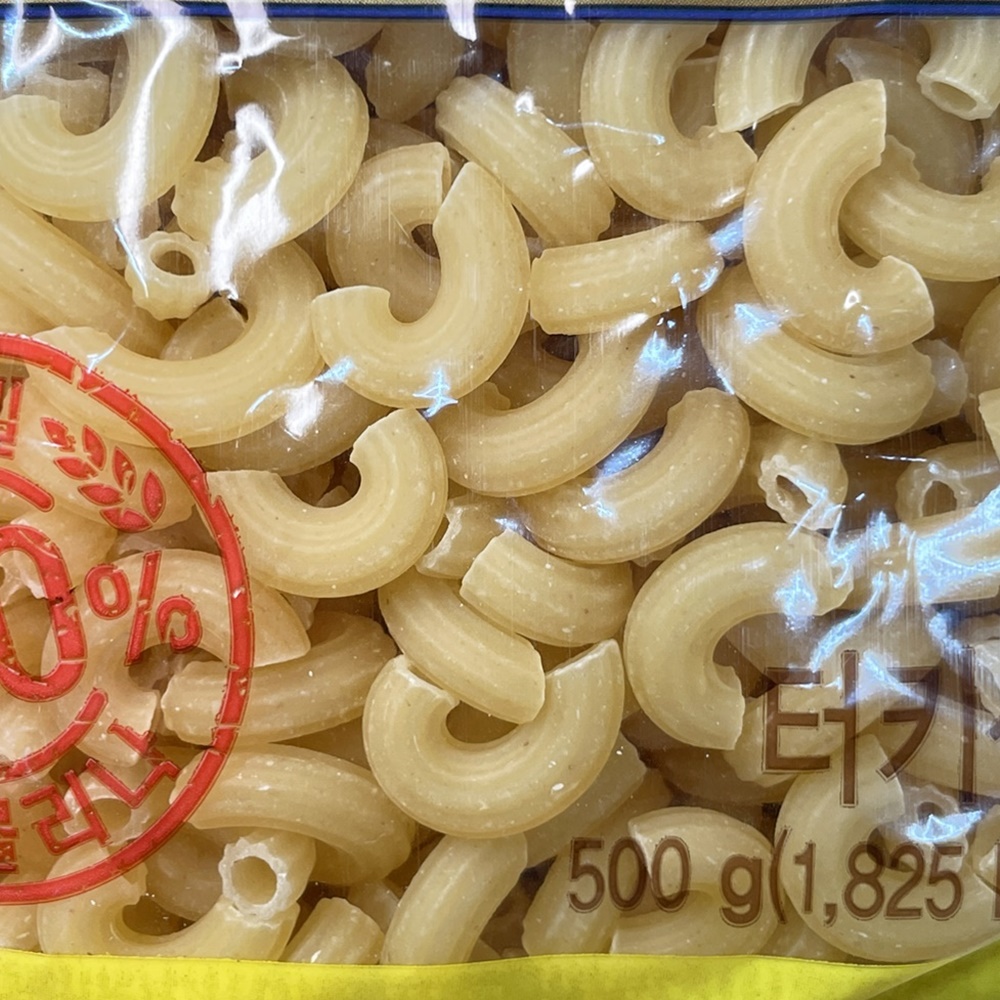 오뚜기 마카로니면 마카로니파스타 업소용 터키산 500g, 24개 - 상세 이미지 5