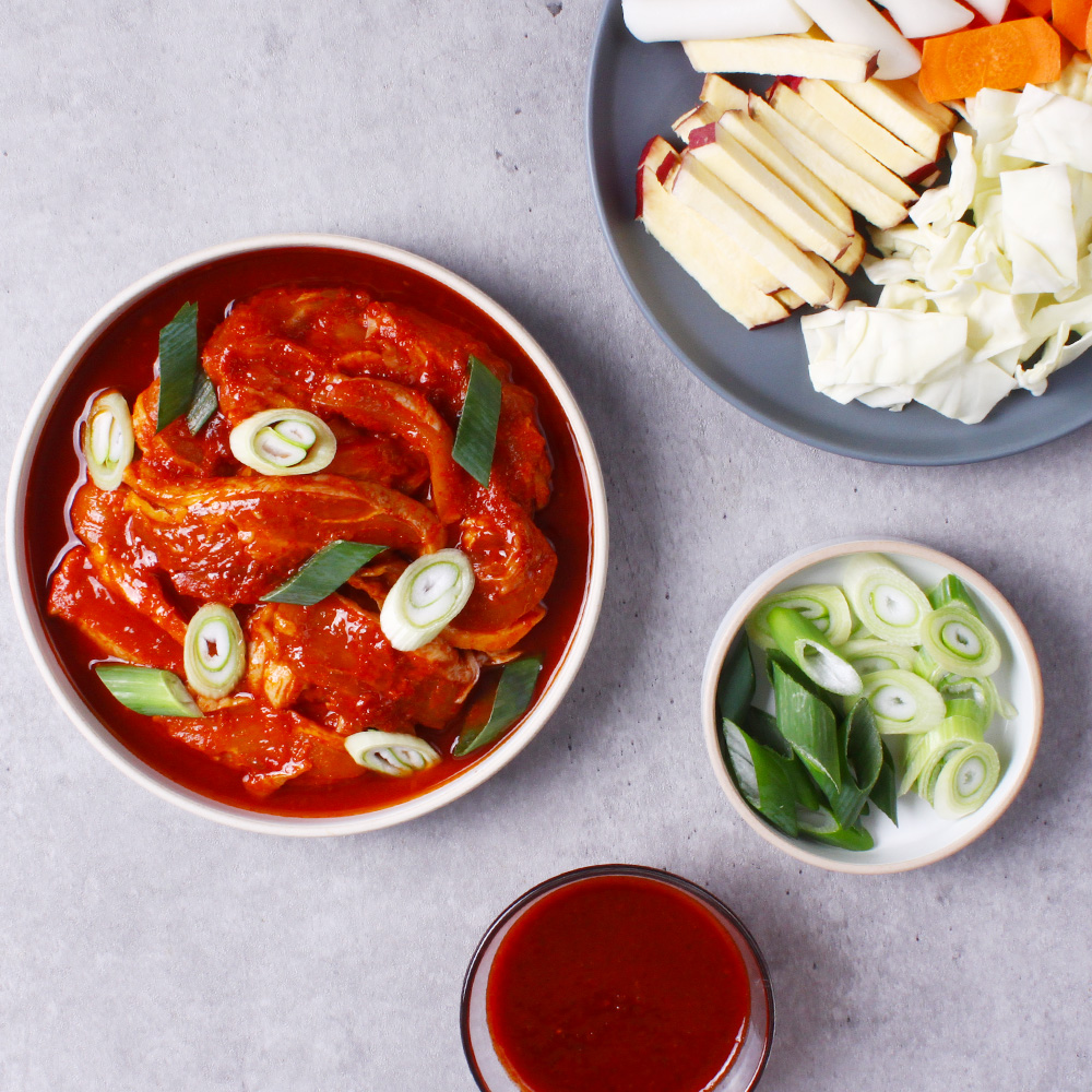 금성에서 온 닭갈비 800g+800g 캠핑 음식 닭고기 - 상세 이미지 4
