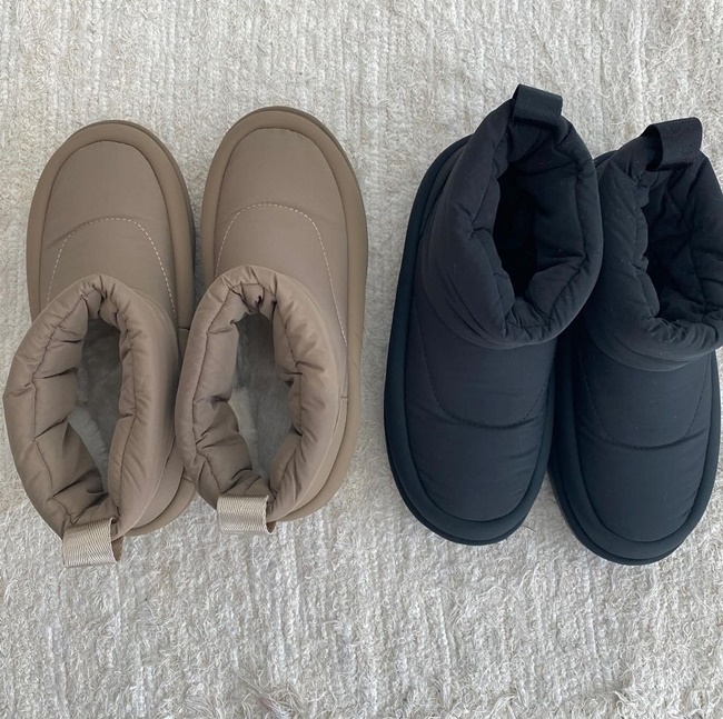 겨울 방한 패딩 방수 털 숏 미들 부츠 여성 방한화