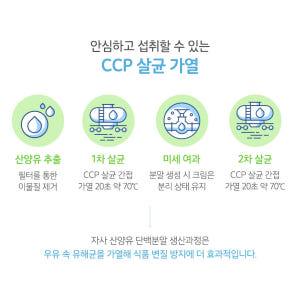 100% 산양유 단백질 쉐이크 첨가물없는 산양 가루 프로틴 파우더 대용량... 맛있게 먹은 솔직 후기 - 상품 이미지 2