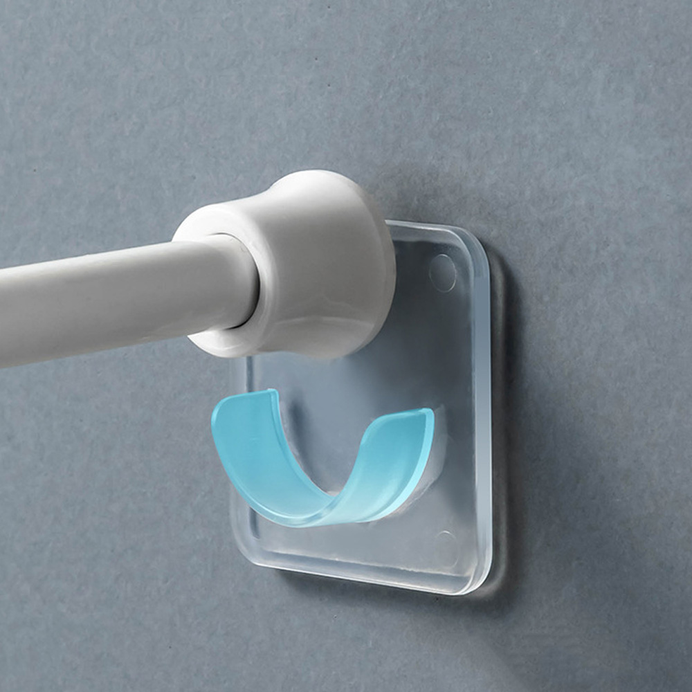 압축봉홀더 고정 u자 부착식 봉지지대 압축봉거치대 홀더 2p