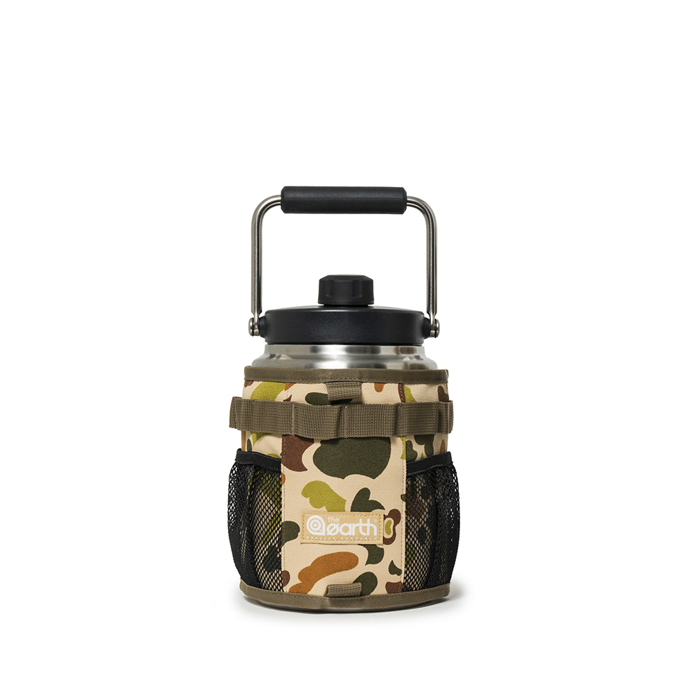 디얼스 코듀라 예티 워터저그 케이스  하프갤런 덕카모 CORDURA Jug Cover - DUCK CAMO 덕헌터카모 예띠 예티 램블러호환 워터저그케이스 - 상품 이미지