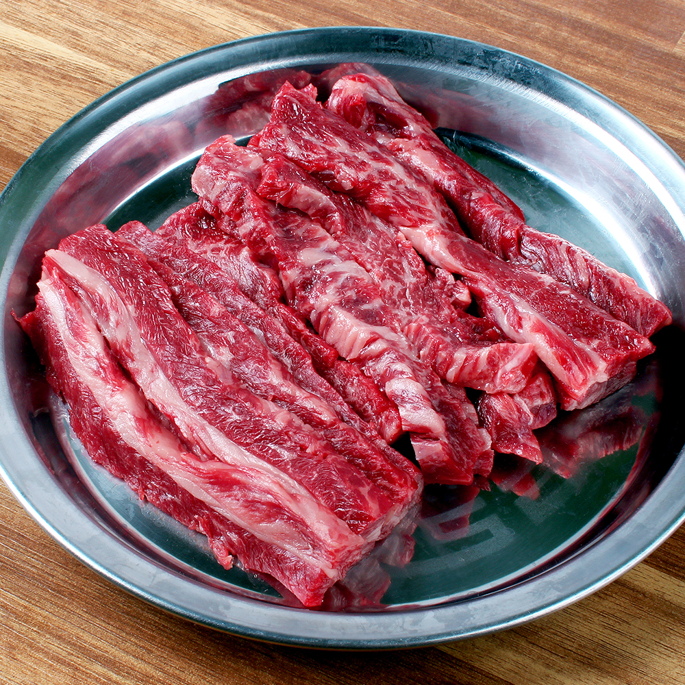 ++1등급 투뿔 한우 등심 특수부위 구이용 세트 이모카세 소고기 모듬 선물 800g