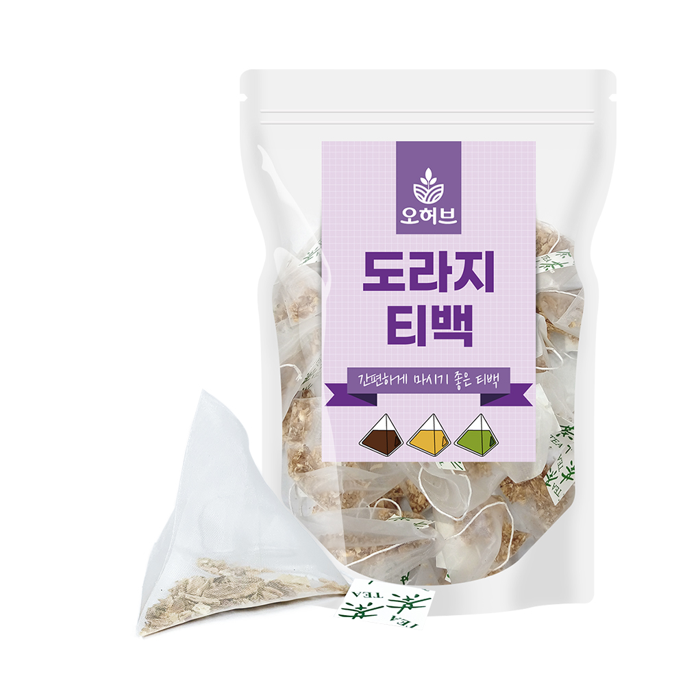 도라지차 티백차 100개 물대신차 - 메인 이미지