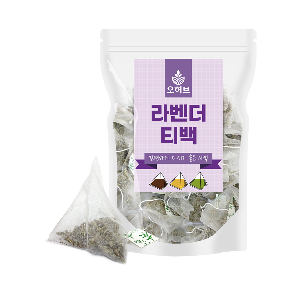 라벤더차 티백차 100개 라벤더티 허브차 허브티 - 메인 이미지