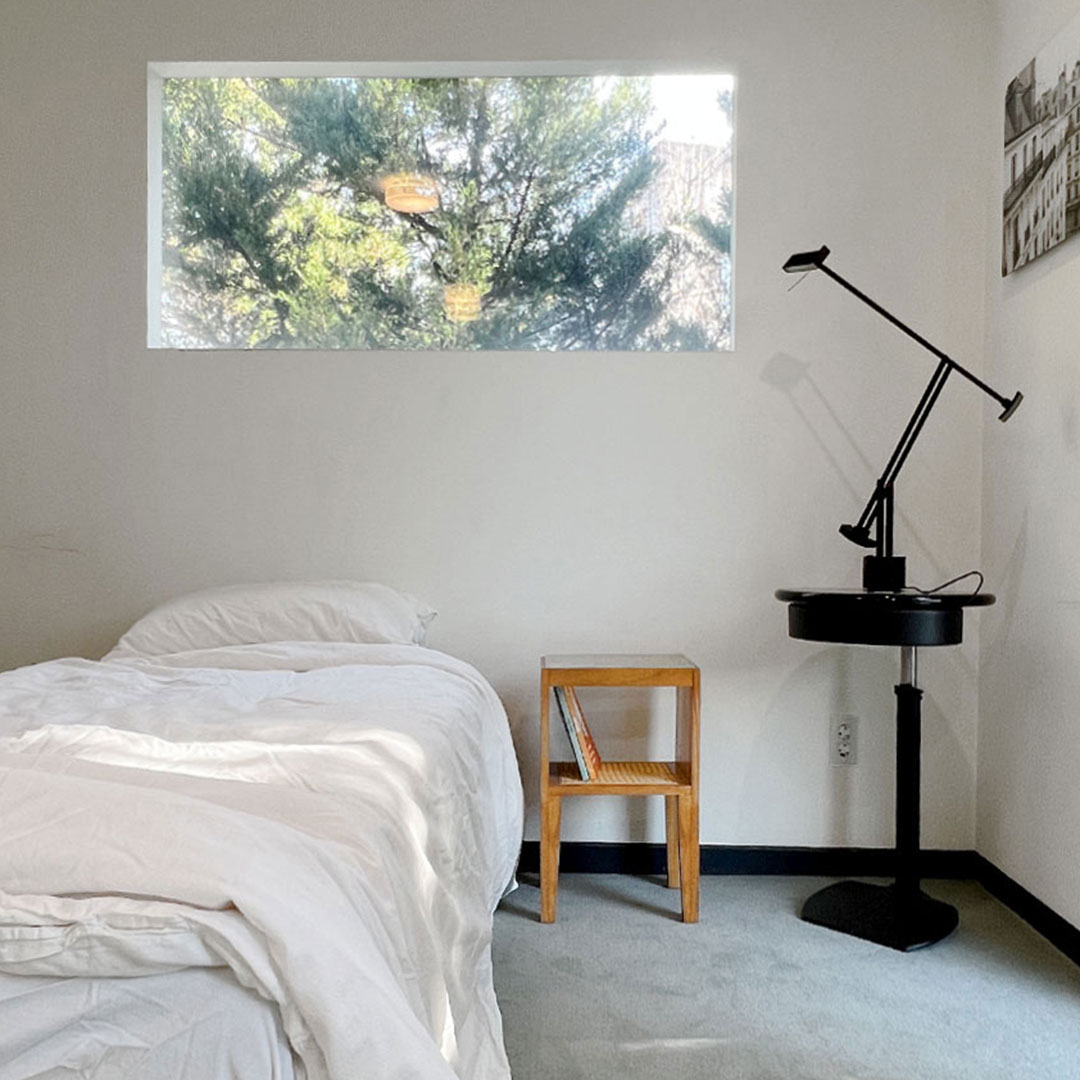 자야캠핑 오울루 라탄 2단 협탁 사이드 원목 테이블