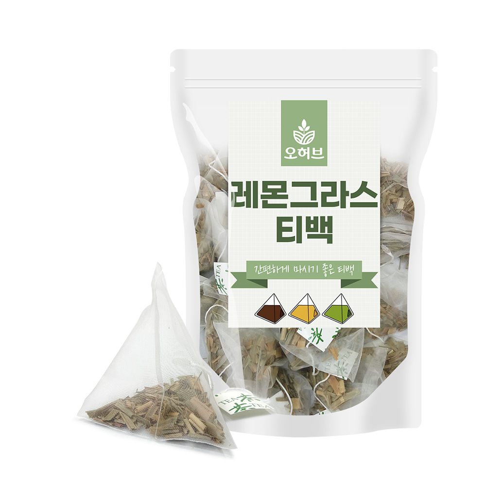레몬그라스차 삼각티백차 25개 허브차 허브티 - 메인 이미지