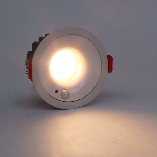 LED 매입 센서등 에코로얀 7.4cm(3인치) COB 10W 움푹 다운라이트 플리커프리 매립등 현관 복도 - 상세 이미지 4