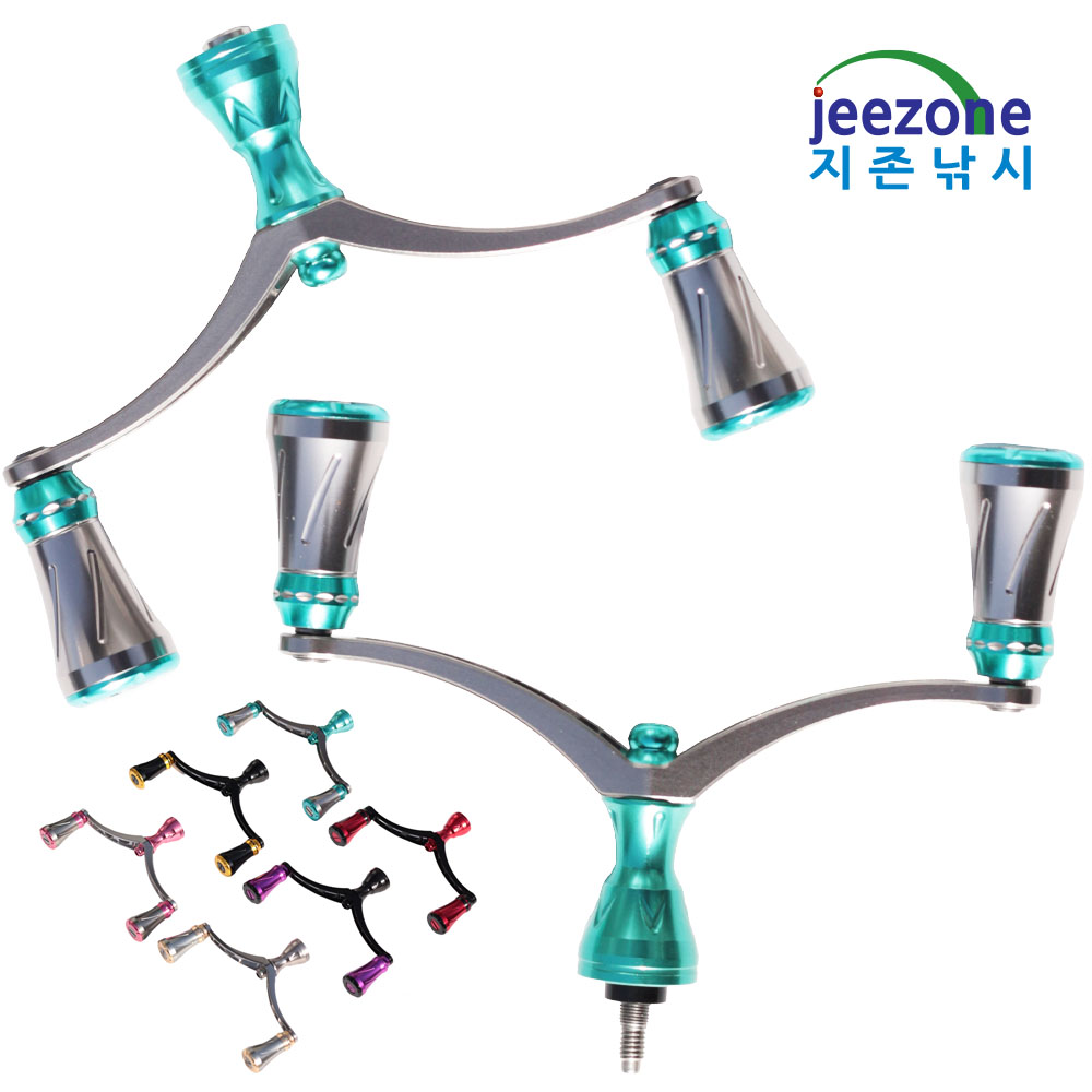 스피닝 더블핸들 파워 스피닝릴 핸들튜닝 다이와 시마노 노브