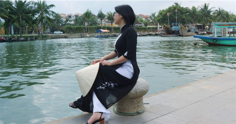 호이안 아오자이 일일 대여 이미지 3