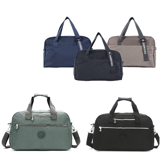 소형 작은 여행용보스턴백 캐리어보조 결합백 1박2일 천 여행가방 (8046) (502)