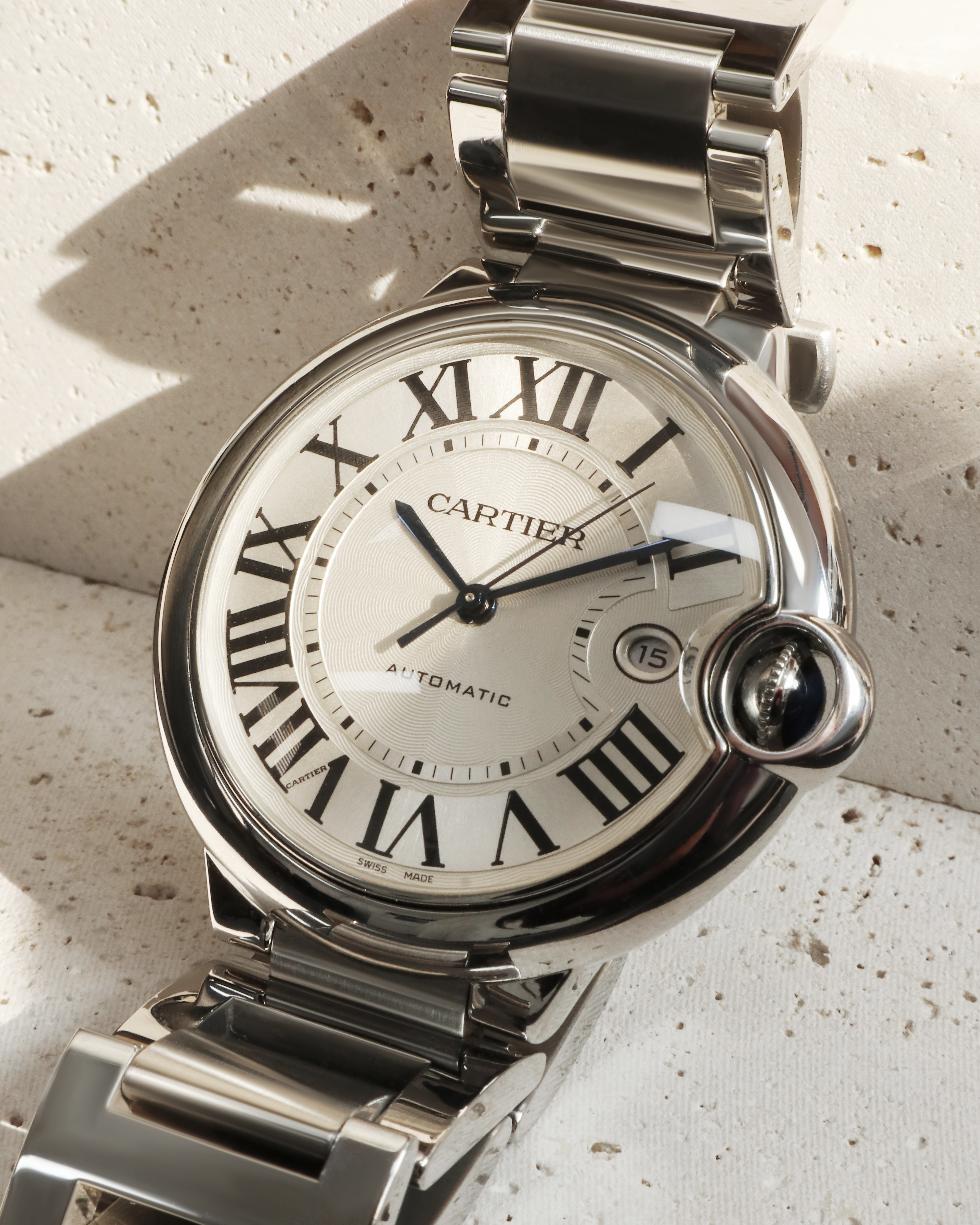 [CARTIER] 까르띠에 발롱블루 42mm 클래식 워치 - 상세 이미지 4